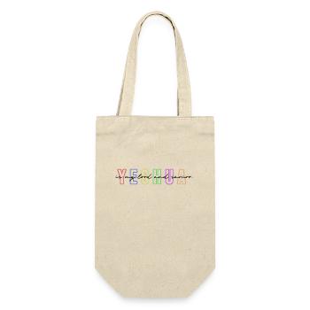 YESHUA - est mon seigneur et sauveur - JEUSUS CHRISTUS - Sac à bouteille - nature - Devant