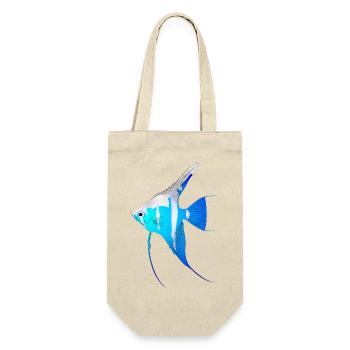 scalare fish, Skalar fisch süßwasser aquarium - Geschenkbeutel für Flaschen - Natur - Vorne