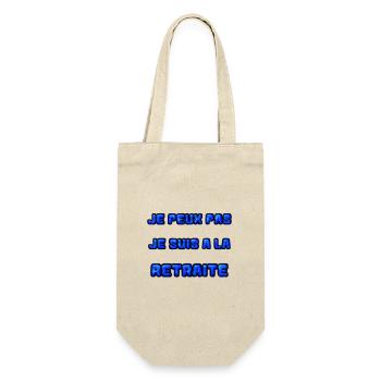 RETRAITE. RETRAITE. RETRAITEE. RETRAITE - Sac à bouteille - nature - Devant