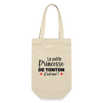 La petite princesse de tonton - Sac à bouteille - nature - Devant