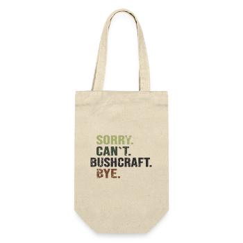 bushcraft carmoflage wildcamping survival - Geschenkbeutel für Flaschen - Natur - Vorne