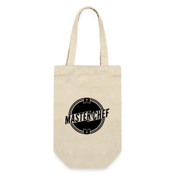 MEISTERKOCH 2 - Geschenkbeutel für Flaschen - Natur - Vorne