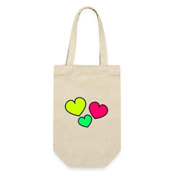 CHRISTMAS. YEAR. ANNIVERSARY. RETIREMENT. FATHER'S DAY - Gift Bag for Bottles - nature - Front