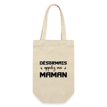 désormais appelez moi maman - Sac à bouteille - nature - Devant