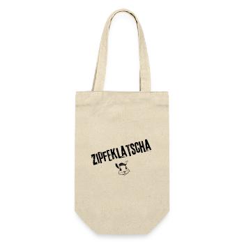 Zipfeklatscha Vibe | Redewendung - Geschenkbeutel für Flaschen - Natur - Vorne