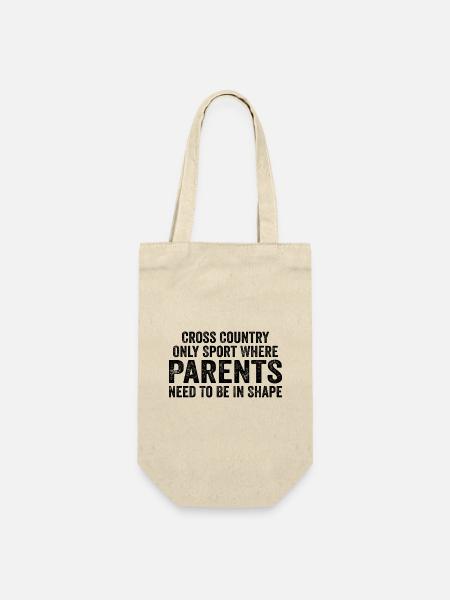 Cross Country Only Sport Where Parents Need To Be - Sac à bouteille - nature