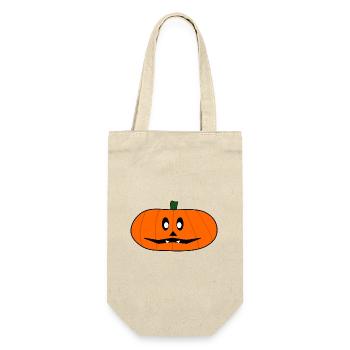 HALLOWEEN. PUMPKIN. HALLOWEEN PUMPKIN - Gift Bag for Bottles - nature - Front