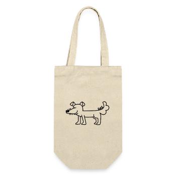 Anti-Zoo Dax - Gift Bag for Bottles - nature - Front