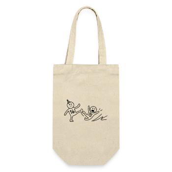 16th anniversary gift Funny 16 Years Old Birthday - Gift Bag for Bottles - nature - Front