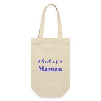 FÊTE DES MÈRES. BONNE FÊTE MAMAN. MAMAN. FÊTE - Sac à bouteille - nature - Devant