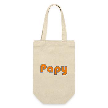 BONNE FÊTE PAPA. PAPA. FÊTE DES PÈRES. PÈRE - Sac à bouteille - nature - Devant