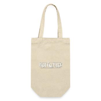 Wottsefakk WTF What The Fuck Fun Statement - Gift Bag for Bottles - nature - Front