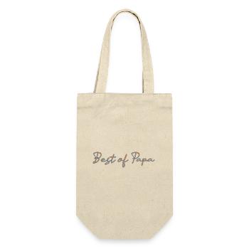 BONNE FÊTE PAPA. PAPA. FÊTE DES PÈRES. PÈRE. BONNE - Sac à bouteille - nature - Devant