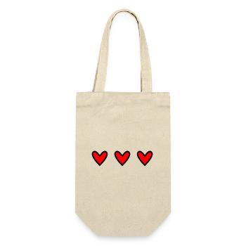 HAPPY BIRTHDAY. JOYEUX ANNIVERSAIRE. ANNIVERSAIRE. - Sac à bouteille - nature - Devant