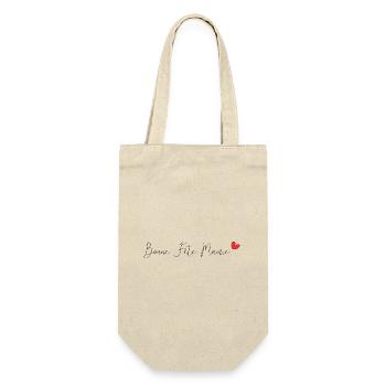FÊTE DES MÈRES. BONNE FÊTE MAMIE. JE T'AIME MAMIE. - Sac à bouteille - nature - Devant