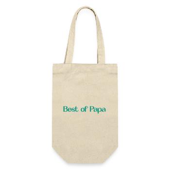 BONNE FÊTE PAPA. PAPA. FÊTE DES PÈRES. PÈRE. FÊTE - Sac à bouteille - nature - Devant