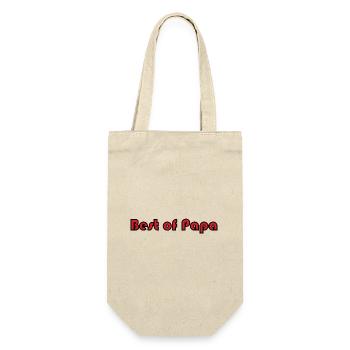 FATHER's DAY. HAPPY BIRTHDAY DAD. DAD. HAPPY BIRTHDAY. - Gift Bag for Bottles - nature - Front