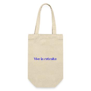 RETIREMENT. HAPPY RETIREMENT. HAPPY RETREAT - Gift Bag for Bottles - nature - Front