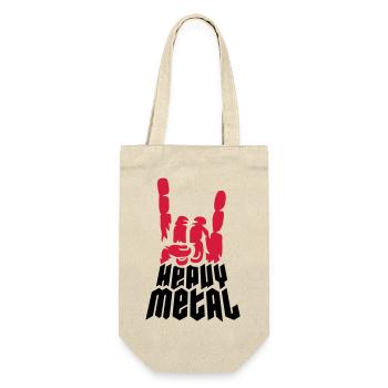 Cool Logo Heavy Metal - Sac à bouteille - nature - Devant