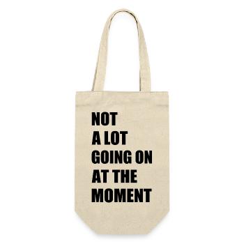 Not a lot going at the moment - Gift Bag for Bottles - nature - Front