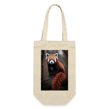 Red Panda Little Panda Cute Kawaii - Gift Bag for Bottles - nature - Front