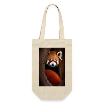 Cute Red Panda Little Panda Kawaii - Gift Bag for Bottles - nature - Front