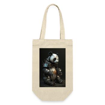 Panda Metal Cool Mechanic Iron Fantasy - Sac à bouteille - nature - Devant