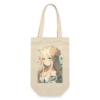 Anime Girl Anime Girl Waifu Otaku Beautiful - Sac à bouteille - nature - Devant