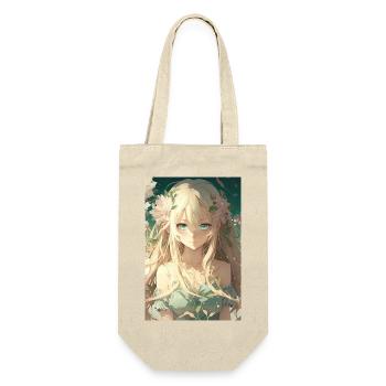 Fille Anime Fille Anime Waifu Otaku Belle - Sac à bouteille - nature - Devant