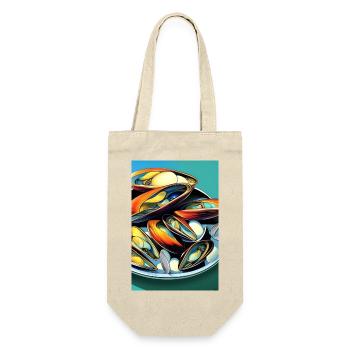 Mussels - Gift Bag for Bottles - nature - Front