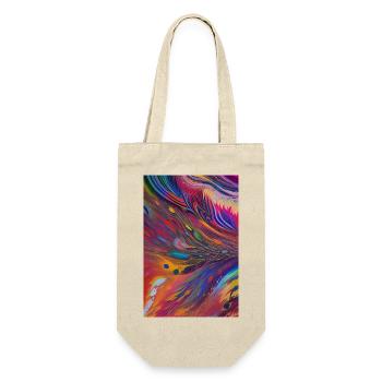 Abstrakte Kunst - Geschenkbeutel für Flaschen - Natur - Vorne