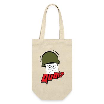 Mr Ronchon QUOI - Sac à bouteille - nature - Devant