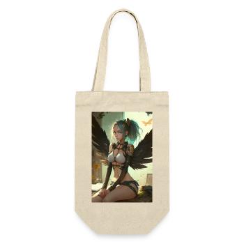 Divine Guardian - Magnifique design d’ange d’ange d’anime - Sac à bouteille - nature - Devant