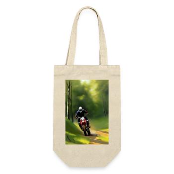 Motocross Riding - Gift Bag for Bottles - nature - Front