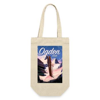 Affiche de ski Ogden Utah - Sac à bouteille - nature - Devant