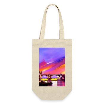 Bridges in London - Gift Bag for Bottles - nature - Front
