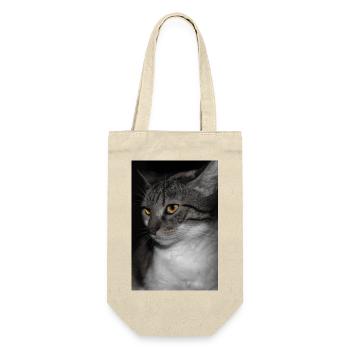 le chat au doux regard - Sac à bouteille - nature - Devant