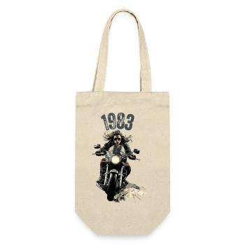 1983, motorcycle - Gift Bag for Bottles - nature - Front
