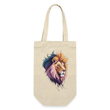 Lion - Gift Bag for Bottles - nature - Front