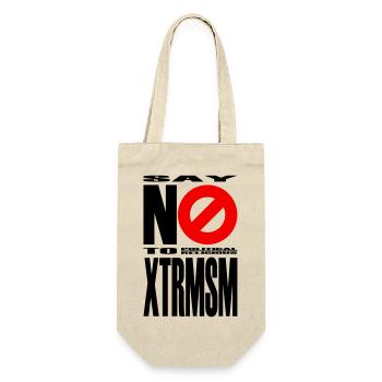 NO2XTRMSM - Geschenkbeutel für Flaschen - Natur - Vorne