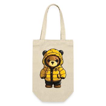 Bear Winter Comic - Gift Bag for Bottles - nature - Front