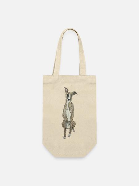 Greyhound Greyhound Dog Love Dog Sport Doglove - Cadeauzak voor flessen - nature