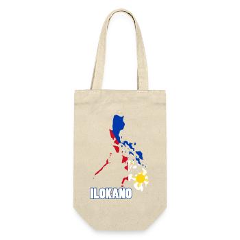 Philippinen Filipino Flagge Stolz I Geschenk - Geschenkbeutel für Flaschen - Natur - Vorne