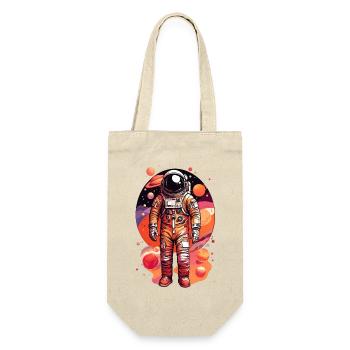 Astronaute avec plusieurs planètes - Sac à bouteille - nature - Devant