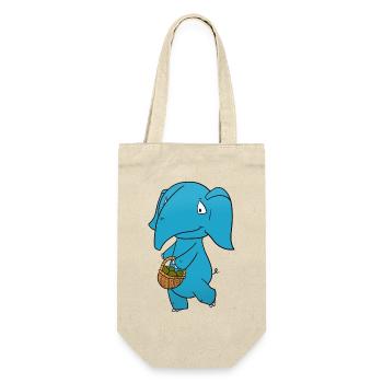 Elephant Apple - Gift Bag for Bottles - nature - Front