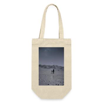 Astronautes explorant la lune Lunaire - Sac à bouteille - nature - Devant