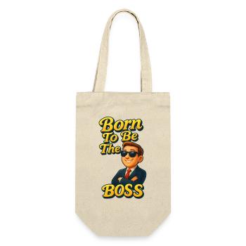 Born To be the B... - Gift Bag for Bottles - nature - Front