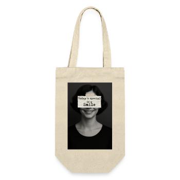Today's special: a smile - Gift Bag for Bottles - nature - Front