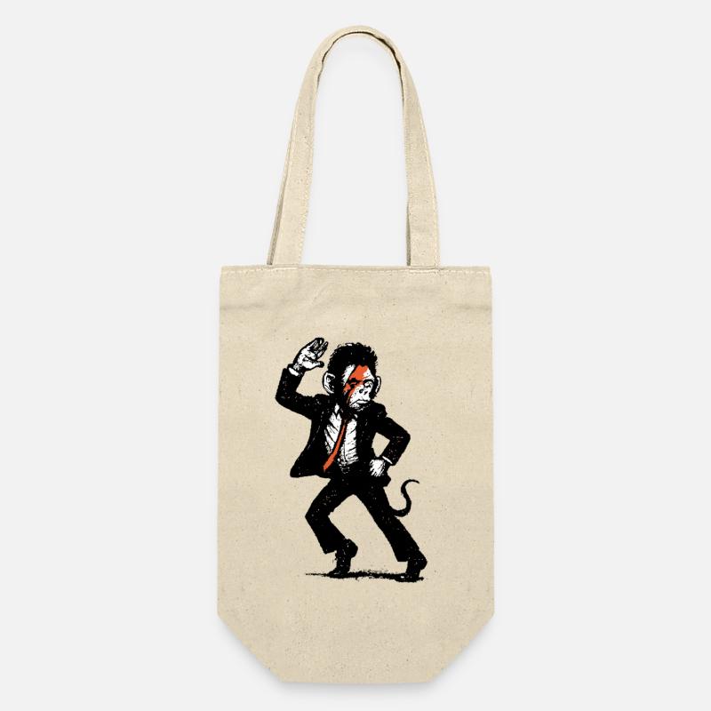 The monkey dance - Gift Bag for Bottles - nature