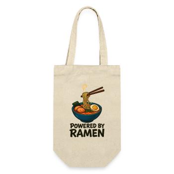 Propulsé par Ramen - Cool Japan Design - Sac à bouteille - nature - Devant